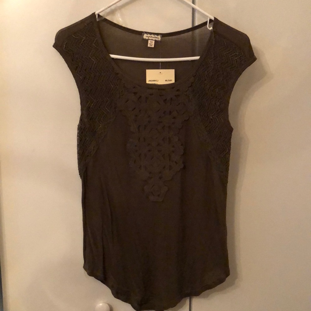 Crochet Knit Top